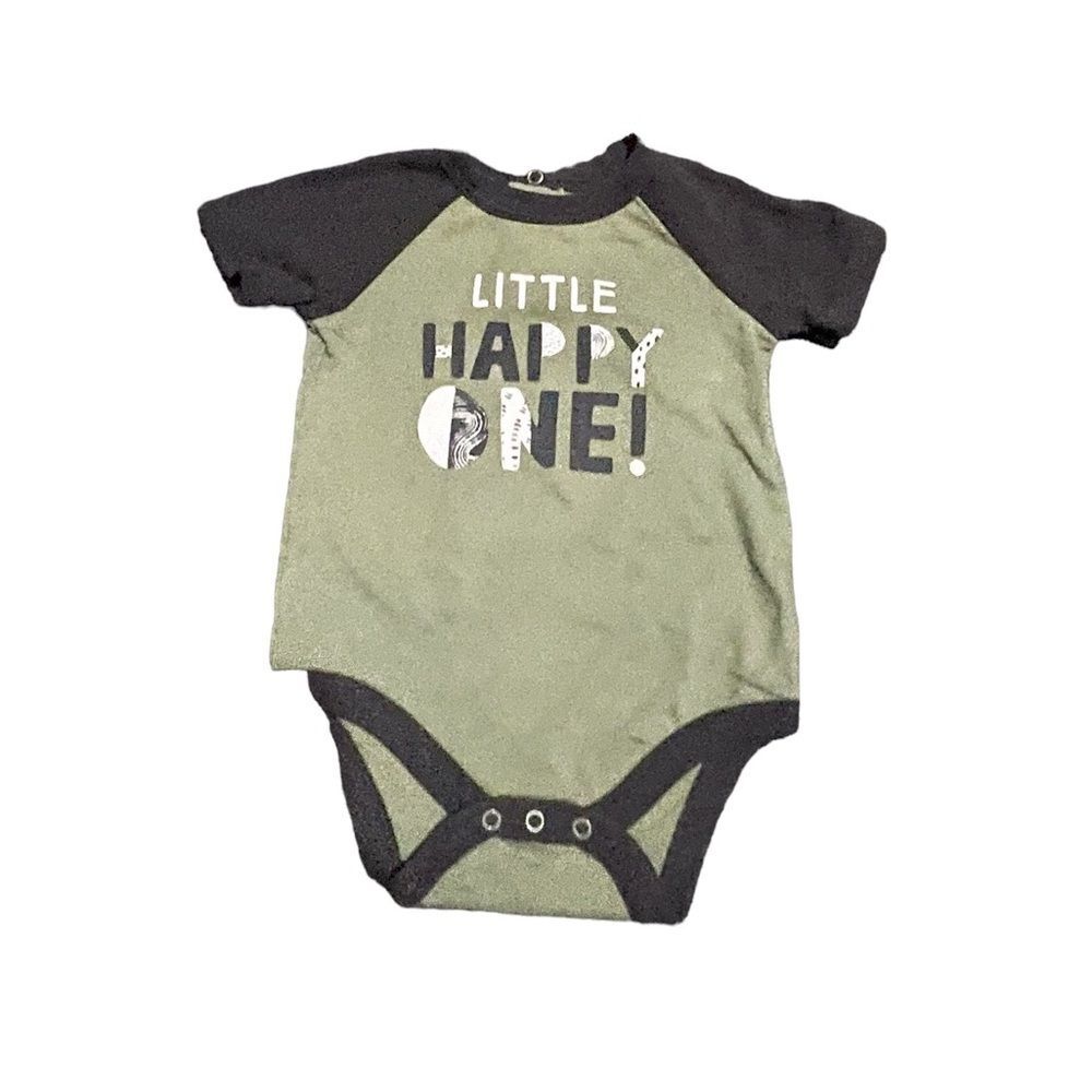 🔥 5 for $30 🔥 Cat & Jack Infant “Happy Little One” Onesie | 3-6M